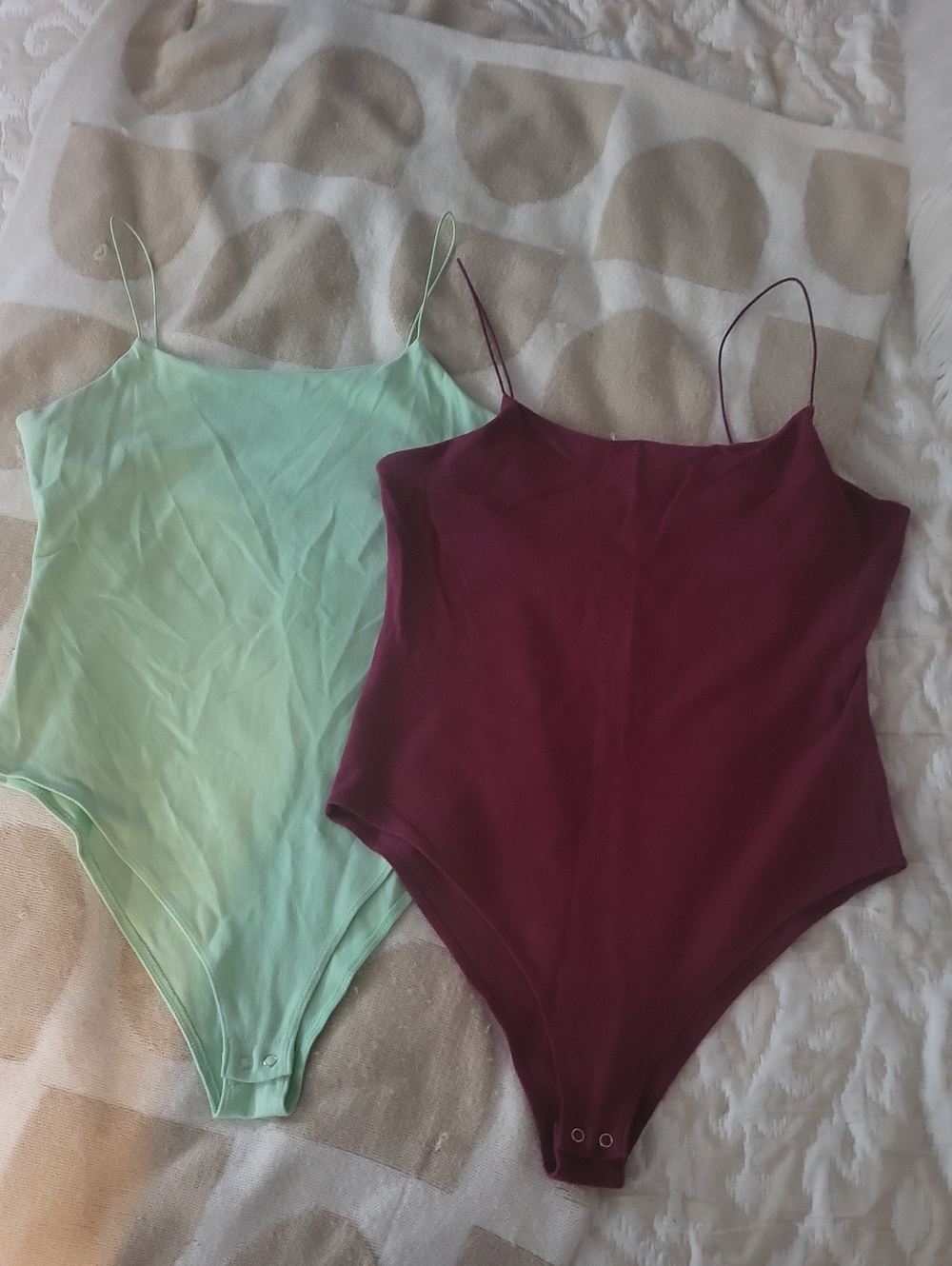 wild fable spaghetti strap one piece bodysuit duo